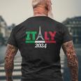 Squadra Italia 2024 Paris Sport Games T-shirt da uomo con stampa posteriore Regalos para ancianos
