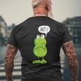 Statement Frog Nö Fun T-Shirt mit Rückendruck Geschenke für alte Männer