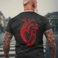 Studenti Di Medicina Anatomia Cuore Umano T-shirt da uomo con stampa posteriore Regalos para ancianos