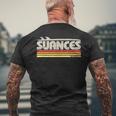 Suances Cantabria España Paraíso Surf Retro Camiseta Hombre Estampado Espalda Regalos para ancianos