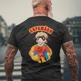 Supamähn T-Shirt mit Rückendruck Geschenke für alte Männer