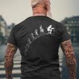 Supporto Tecnico It Nerd Geek Evoluzione Dell'uomo T-shirt da uomo con stampa posteriore Regalos para ancianos