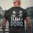 Team Dodo I Dodo Bird T-Shirt mit Rückendruck Geschenke für alte Männer