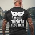 Teatro Teatri Spettacolo Pubblico Teatro Tragedia Greca T-shirt da uomo con stampa posteriore Regalos para ancianos