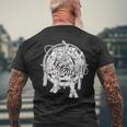 Tekno Mecha Roboter 23 Acid Mecha Rave T-shirt da uomo con stampa posteriore Regalos para ancianos