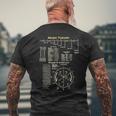 Teoria Musicale Compositore Musicista T-shirt da uomo con stampa posteriore Regalos para ancianos