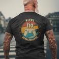 Tío En Prácticas Divertido Futuro Gamer Anuncio Embarazadas Camiseta Hombre Estampado Espalda Regalos para ancianos