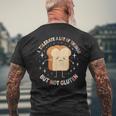 I Tolerate Lot Things But Not Gluten T-shirt da uomo con stampa posteriore Regalos para ancianos