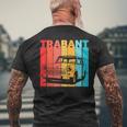 Trabant Trabi Auto Ddr GermaniaT-shirt da uomo con stampa posteriore Regalos para ancianos
