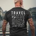 Travel Buddy Lustiges Reisegeschenk Für Reisende T-Shirt mit Rückendruck Geschenke für alte Männer