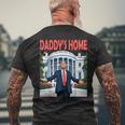 Trump Daddys Home White House Men's T-shirt Back Print Gifts for Old Men