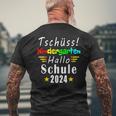 Tschüss Kindergarten Hello School 2024 Kita T-Shirt mit Rückendruck Geschenke für alte Männer