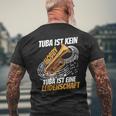 Tubist Aus Passionschaft Tuba Play T-Shirt mit Rückendruck Geschenke für alte Männer