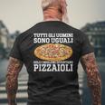 Tutti Gli Uomini Sono Uguali I Migliori Diventano Pizzaioli T-shirt da uomo con stampa posteriore Regalos para ancianos
