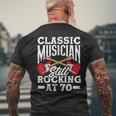 Un Musicista Classico Ancora In Attività A 70 Anni T-shirt da uomo con stampa posteriore Regalos para ancianos