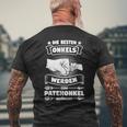 Unkel Werden Zum Patenonkel Patenonkel Uncle T-Shirt mit Rückendruck Geschenke für alte Männer