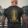 Vergine De Guadalupeergine Maria T-shirt da uomo con stampa posteriore Regalos para ancianos