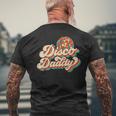 Vintage Disco Daddy Retro Matching 60'S 70S Dad Grandpa Men's T-shirt Back Print Gifts for Old Men