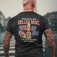 Vintage Geller Friends Champ Friendsgiving Men's T-shirt Back Print Gifts for Old Men