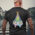 Virgen Delalle Angeles Y Arcangeles Camiseta Hombre Estampado Espalda Regalos para ancianos