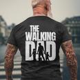 The Walking Dad Papa Papiateratertag Geschenk T-Shirt mit Rückendruck Geschenke für alte Männer