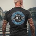 Walter Ich Bin Dieser Cooler Walter T-Shirt mit Rückendruck Geschenke für alte Männer