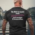 Welt Braucht Mehr Raubertöchter Und Weniger Prinzessin T-Shirt mit Rückendruck Geschenke für alte Männer