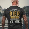 Wenn Du Mich Ohne Bier Sehst Geh Und Hol Mir Ein Bier T-Shirt mit Rückendruck Geschenke für alte Männer