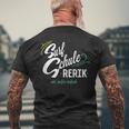 Windsurfing Surf School Rerik T-Shirt mit Rückendruck Geschenke für alte Männer