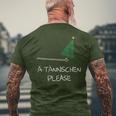 Ä Tännschen Please As A Christmas T-Shirt mit Rückendruck Geschenke für alte Männer