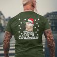 Cute Merry Christmas Garden Sleeper T-Shirt mit Rückendruck Geschenke für alte Männer