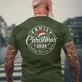 Family Matching Group Christmas 2024 Xmas Squad Men's T-shirt Back Print Gifts for Old Men