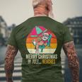 Merry Christmas In July Beaches Summer Christmas In July Men's T-shirt Back Print Gifts for Old Men