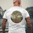 Albero Dellaita Paesaggio Paesaggio Artistico Natura Grafica T-shirt da uomo con stampa posteriore Regalos para ancianos