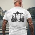 Arte Grafica Naturale Giapponeseintage Tokyo Donna E Uomo T-shirt da uomo con stampa posteriore Regalos para ancianos
