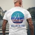 Aspetta La Goccia Divertente Parco Divertimenti Montagne Russe T-shirt da uomo con stampa posteriore Regalos para ancianos