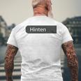 Backprint Ich Hör Nur Mi Mi Mi T-Shirt mit Rückendruck Geschenke für alte Männer