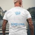 Bambino Keep Calm Sorellina Annuncio Gravidanza Fratello Maggiore T-shirt da uomo con stampa posteriore Regalos para ancianos