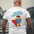 Bambino Nuovo Bambino Gravidanza Grande Super Fratello T-shirt da uomo con stampa posteriore Regalos para ancianos