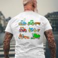 Bambino Trattore Bambino Macchine Agricole Trattori Ragazzo T-shirt da uomo con stampa posteriore Regalos para ancianos