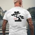Bonsai Tree Japanese Minimalist Pocket Bonsai T-shirt da uomo con stampa posteriore Regalos para ancianos