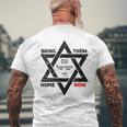 Bring Sie Jetzt Nach Hause Am Yisrael Chai Star Of David Israel T-Shirt mit Rückendruck Geschenke für alte Männer