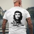 Che Guevara Cuban Revolution Hasta Laictoria Siempre Red T-Shirt mit Rückendruck Geschenke für alte Männer