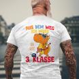 Children's Aus Dem Weg Ich Muss In Die 3Rd Klasse Einschulung T-Shirt mit Rückendruck Geschenke für alte Männer