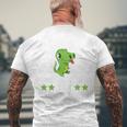 Children's Dino Achtung Hier Kommt Ein Kindergartenkind Kindergarten Kindergarten T-Shirt mit Rückendruck Geschenke für alte Männer