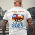 Children's Ich Werde Großer Bruder 2025 Gray T-Shirt mit Rückendruck Geschenke für alte Männer