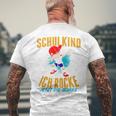 Children's Schulkind 2024 Boys I Rocke Jetzt Die Schule Football T-Shirt mit Rückendruck Geschenke für alte Männer