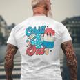 Chill The Fourth Out Popsicle 4Th Of July Boys Men Men's T-shirt Back Print Gifts for Old Men