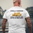 Chilli Cheese Mir Bitte In Den Kopf T-Shirt mit Rückendruck Geschenke für alte Männer