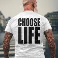 Choose Lifeintage 80S Wählen Sie Lifeintage 80Er Jahre T-Shirt mit Rückendruck Geschenke für alte Männer